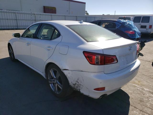 Photo 3 from auction – 2012 LEXUS IS 350 with VIN JTHBE5C2XC5029693