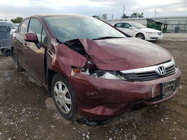 HONDA CIVIC LX 2012 with VIN 19XFB2F56CE036810 - Photo from auction