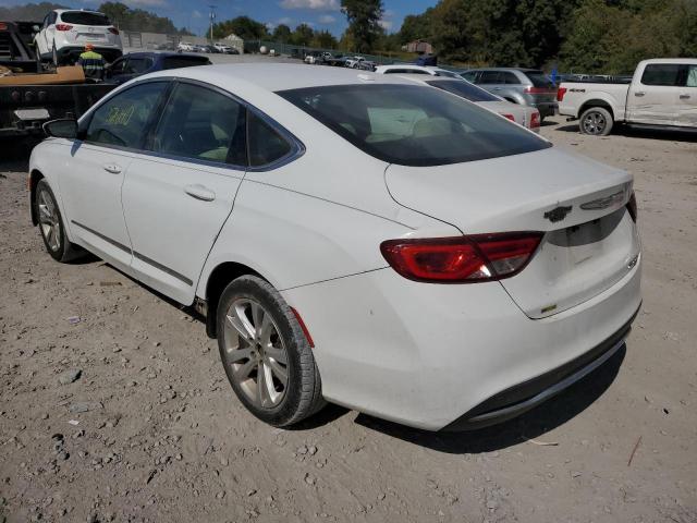 Photo 3 from auction – 2015 CHRYSLER 200 LIMITE with VIN 1C3CCCAB3FN598798