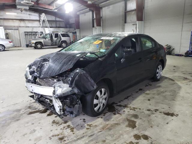 Photo 2 from auction – 2014 HONDA CIVIC LX with VIN 2HGFB2F55EH509377
