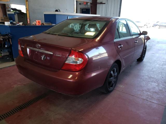 Photo 4 from auction – 2004 TOYOTA CAMRY LE with VIN 4T1BE32K44U295219