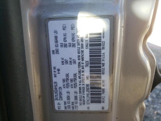 Photo 10 from auction – 2001 DODGE RAM 1500 with VIN 1B7HC13Y81J256786