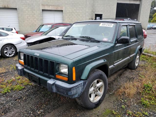Photo 2 from auction – 2001 JEEP CHEROKEE S with VIN 1J4FF48S21L595370