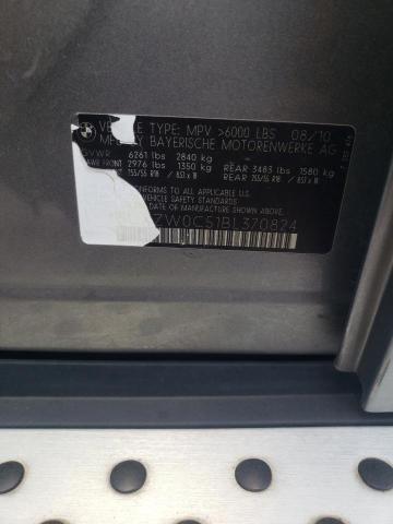 Photo 10 from auction – 2011 BMW X5 XDRIVE3 with VIN 5UXZW0C51BL370824