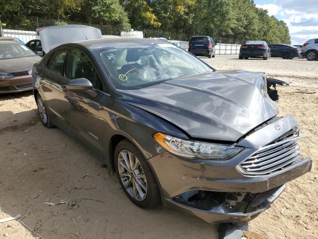 FORD FUSION SE 2017 with VIN 3FA6P0LU8HR401835 - Photo from auction