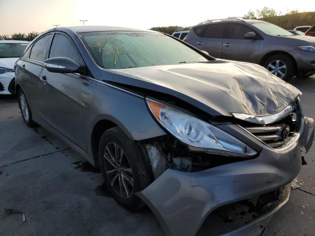 HYUNDAI SONATA GLS 2014 with VIN 5NPEB4AC8EH887552 - Photo from auction