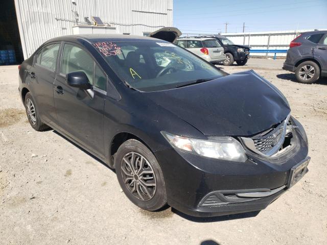 HONDA CIVIC LX 2013 with VIN 19XFB2F57DE283786 - Photo from auction