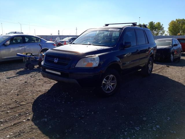 Photo 2 from auction – 2004 HONDA PILOT EXL with VIN 2HKYF18694H528709