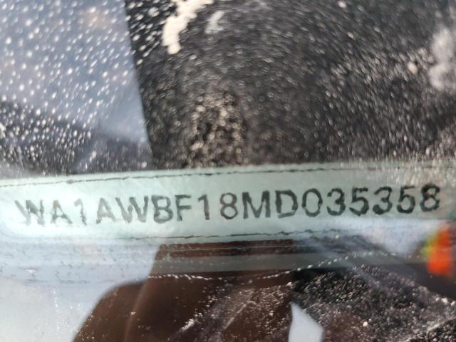Photo 10 from auction – 2021 AUDI SQ8 PREMIU with VIN WA1AWBF18MD035358