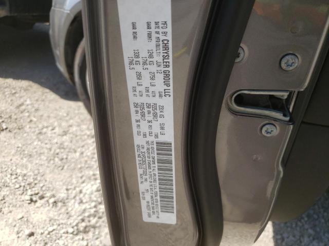 Photo 10 from auction – 2012 DODGE JOURNEY SX with VIN 3C4PDCBG5CT373329