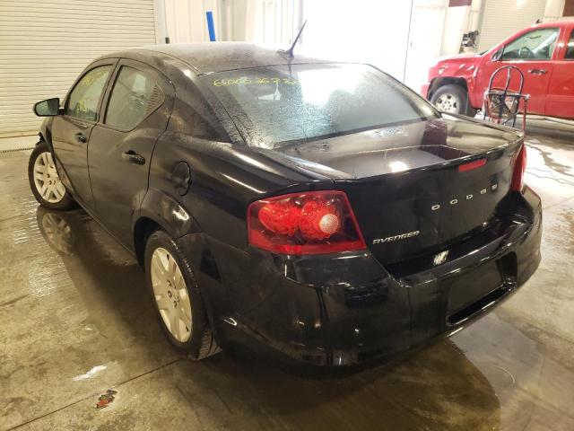 Photo 3 from auction – 2014 DODGE AVENGER SE with VIN 1C3CDZAB0EN232571