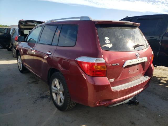 Photo 3 from auction – 2008 TOYOTA HIGHLANDER with VIN JTEDS42A782050186