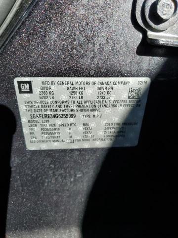 Photo 10 from auction – 2016 GMC TERRAIN DE with VIN 2GKFLRE34G6255099