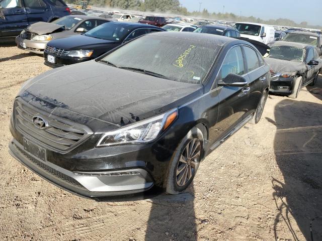 Photo 2 from auction – 2015 HYUNDAI SONATA SPO with VIN 5NPE34AF0FH143548
