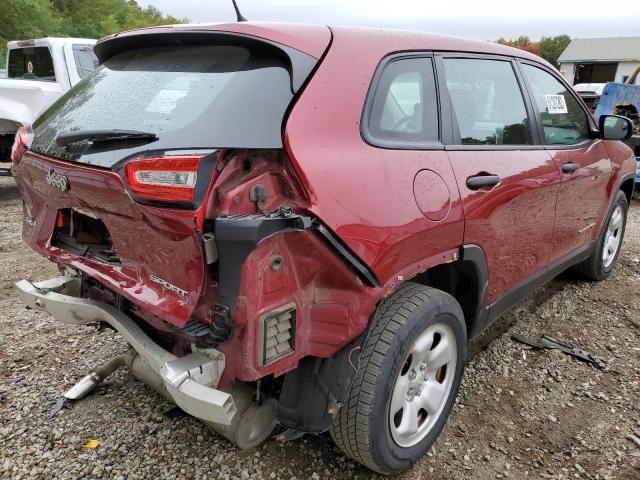 Photo 4 from auction – 2016 JEEP CHEROKEE S with VIN 1C4PJMAB3GW143292