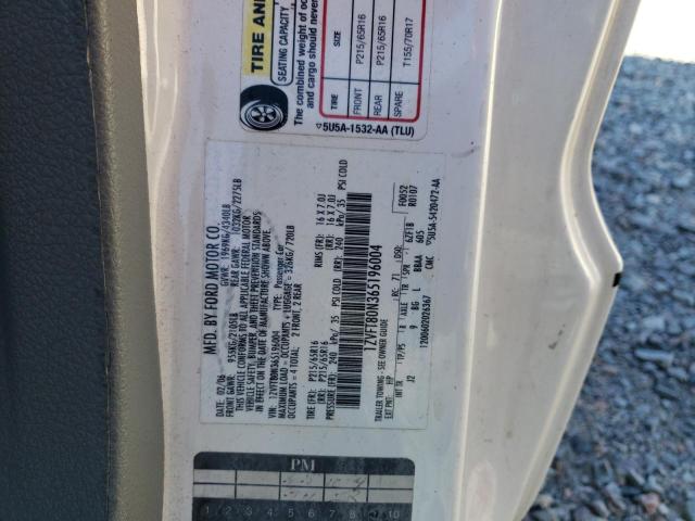 Photo 10 from auction – 2006 FORD MUSTANG with VIN 1ZVFT80N365196004