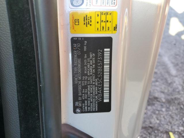 Photo 10 from auction – 2011 BMW 328 I SULE with VIN WBAKE5C52BE573192