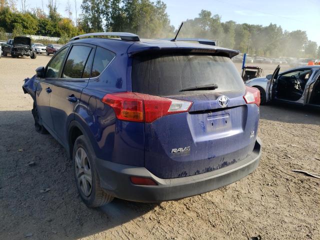 Photo 3 from auction – 2014 TOYOTA RAV4 LE with VIN 2T3BFREV0EW229216
