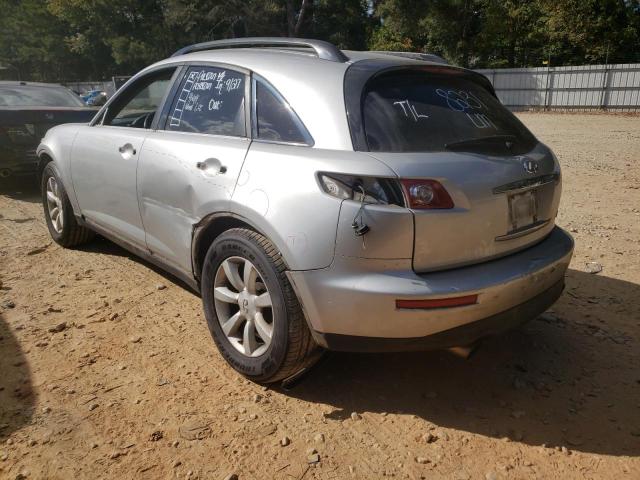 Photo 3 from auction – 2005 INFINITI FX35 with VIN JNRAS08U85X102098
