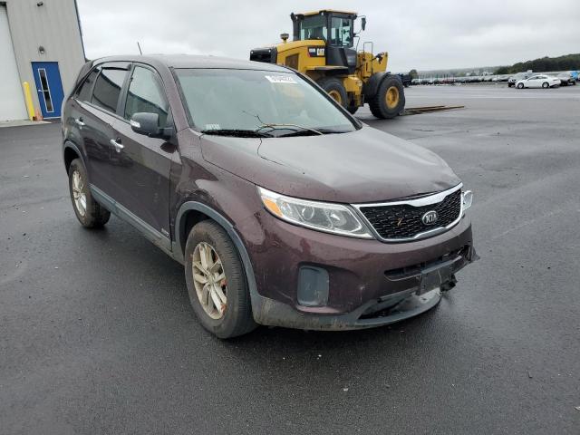 KIA SORENTO LX 2014 with VIN 5XYKTCA67EG547384 - Photo from auction