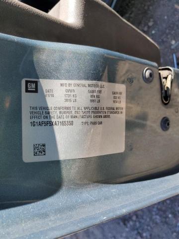 Photo 10 from auction – 2010 CHEVROLET COBALT 2LT with VIN 1G1AF5F5XA7165350
