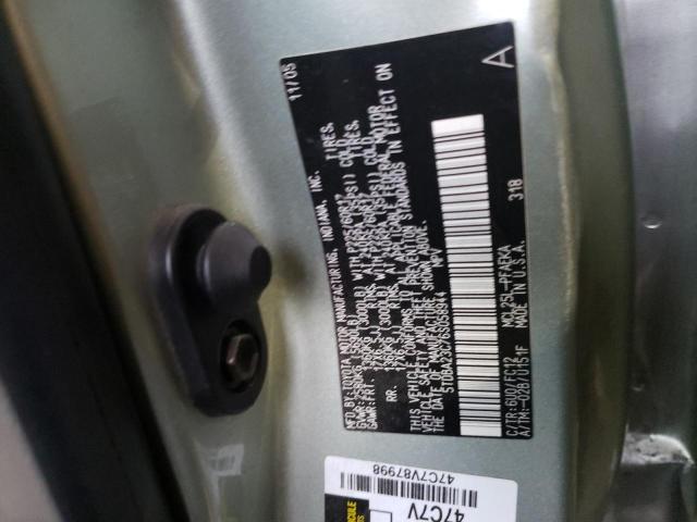 Photo 10 from auction – 2006 TOYOTA SIENNA LE with VIN 5TDBA23C76S058944