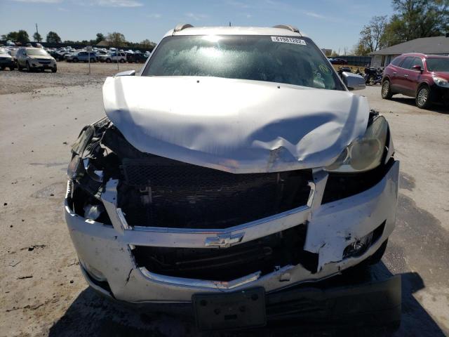 Photo 9 from auction – 2011 CHEVROLET TRAVERSE L with VIN 1GNKRGED9BJ125232