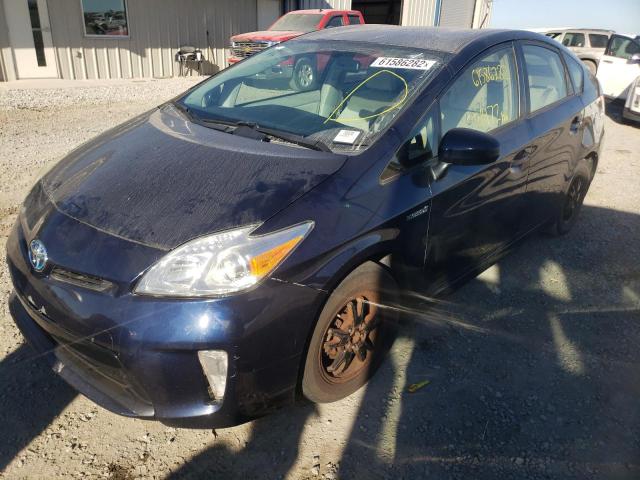 Photo 2 from auction – 2012 TOYOTA PRIUS with VIN JTDKN3DU6C1524809