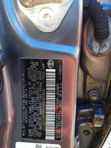 Photo 10 from auction – 2014 TOYOTA ALVALON with VIN 4T1BD1EB9EU033619