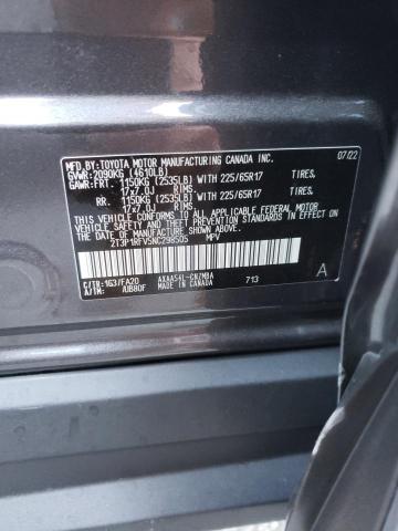 Photo 10 from auction – 2022 TOYOTA RAV4 XLE with VIN 2T3P1RFV5NC298505