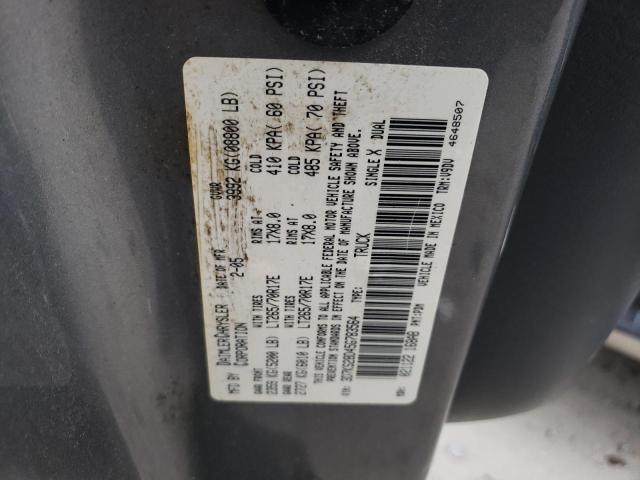 Photo 10 from auction – 2005 DODGE RAM 2500 S with VIN 3D7KS28D45G783564