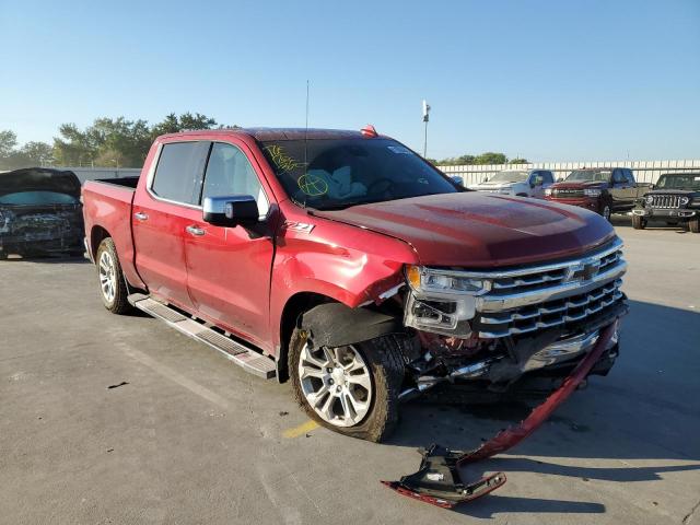 CHEVROLET SILVERADO 2022 with VIN 3GCUDGEDXNG538282 - Photo from auction