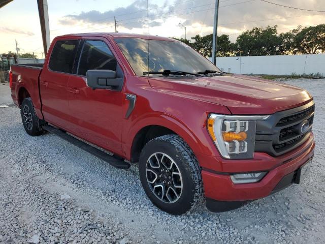 FORD F150 SUPER 2021 with VIN 1FTEW1C51MKD44447 - Photo from auction