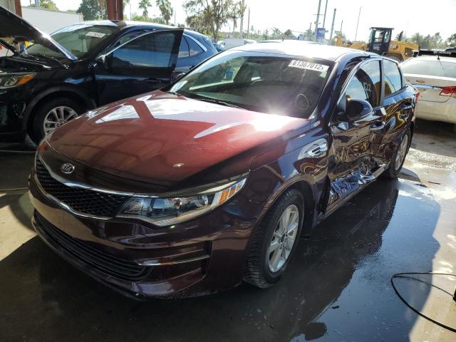 Photo 2 from auction – 2016 KIA OPTIMA LX with VIN 5XXGT4L36GG119991