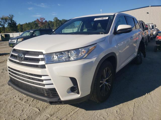 Photo 2 from auction – 2019 TOYOTA HIGHLANDER with VIN 5TDZARFH0KS047292