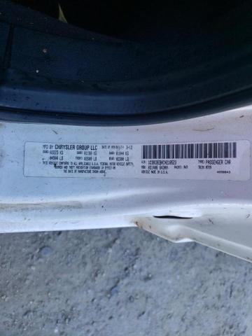 Photo 10 from auction – 2012 CHRYSLER 200 TOURIN with VIN 1C3BCBEB0CN218523