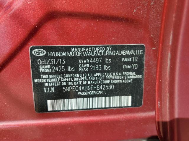 Photo 10 from auction – 2014 HYUNDAI SONATA with VIN 5NPEC4AB9EH842530