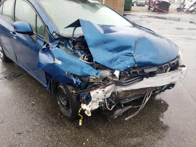 Photo 9 from auction – 2012 HONDA CIVIC LX with VIN 2HGFB2F54CH540424