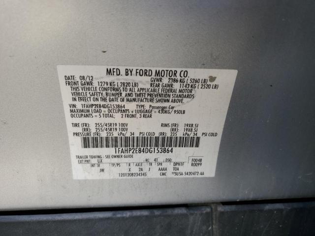 Photo 10 from auction – 2013 FORD TAURUS SEL with VIN 1FAHP2E84DG153864