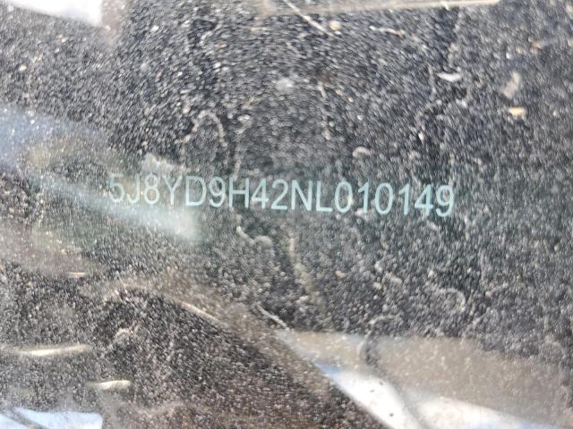 Photo 10 from auction – 2022 ACURA MDX TECHNO with VIN 5J8YD9H42NL010149