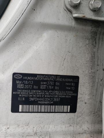 Photo 10 from auction – 2013 HYUNDAI ELANTRA GL with VIN 5NPDH4AE0DH313697