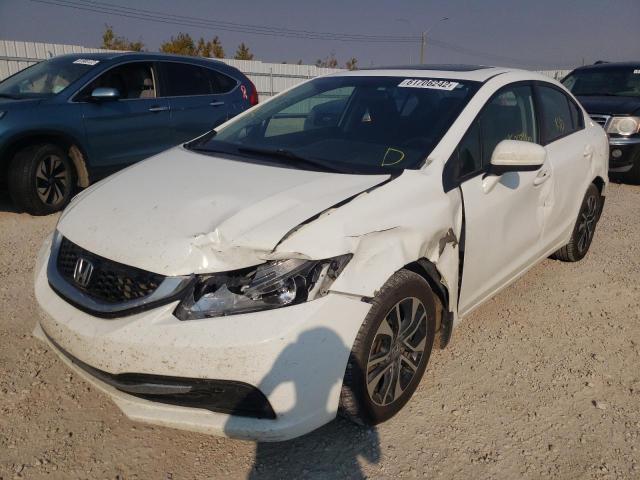 Photo 2 from auction – 2015 HONDA CIVIC LX with VIN 2HGFB2E58FH044905