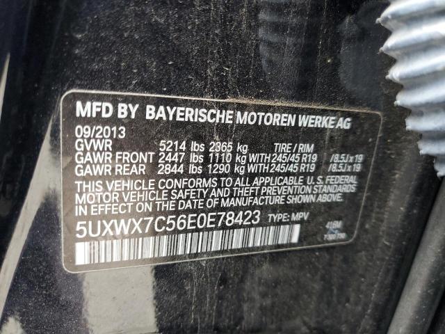 Photo 10 from auction – 2014 BMW X3 XDRIVE3 with VIN 5UXWX7C56E0E78423