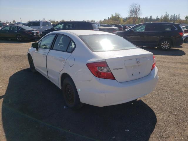Photo 3 from auction – 2012 HONDA CIVIC LX with VIN 2HGFB2F49CH100125
