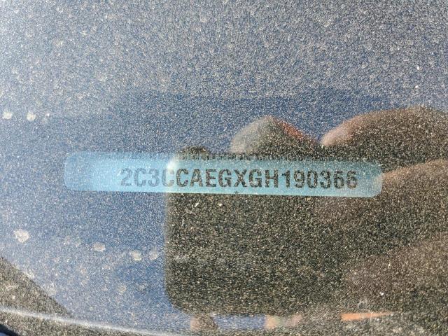 Photo 10 from auction – 2016 CHRYSLER 300C with VIN 2C3CCAEGXGH190366