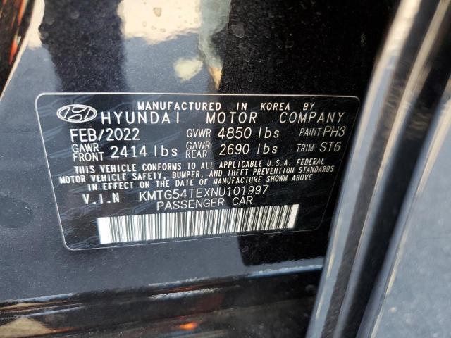 Photo 10 from auction – 2022 GENESIS G70 BASE with VIN KMTG54TEXNU101997