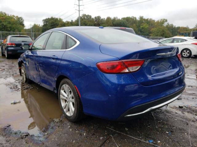 Photo 3 from auction – 2015 CHRYSLER 200 LIMITE with VIN 1C3CCCAB3FN594461
