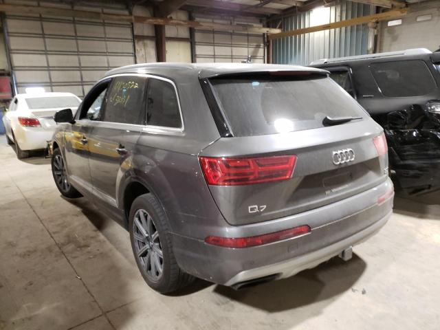 Photo 3 from auction – 2018 AUDI Q7 PREMIUM with VIN WA1LABF74JD033050
