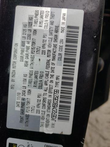 Photo 10 from auction – 2011 MAZDA CX-7 with VIN JM3ER2CM6B0362799