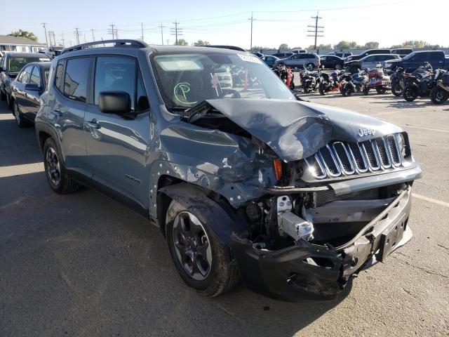 JEEP RENEGADE S 2017 with VIN ZACCJAAB0HPG05416 - Photo from auction